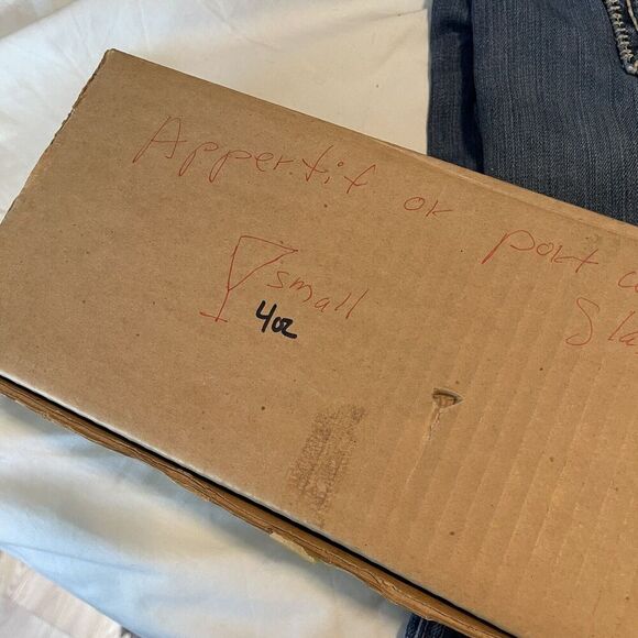 Vintage Radio Brand Japan Hand‎ Crafted Fine Glass Appetite Etched 4oz Glasses - Picture 8 of 8